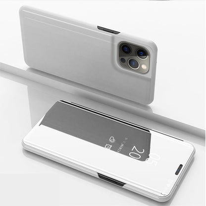 Plated Mirror Horizontal Flip Leather Case with Holder, For iPhone 13, For iPhone 13 Pro, For iPhone 13 Pro Max, For OnePlus Nord 2 5G, For OnePlus N200 5G