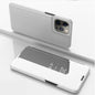 Plated Mirror Horizontal Flip Leather Case with Holder, For iPhone 13, For iPhone 13 Pro, For iPhone 13 Pro Max, For OnePlus Nord 2 5G, For OnePlus N200 5G