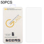 50 PCS 0.26mm 9H 2.5D Tempered Glass Film, For AGM X5 (50 PCS), For Blackview BL5000 Dual (50 PCS), For Nokia XR20 (50 PCS), For Cubot Max 3 (50 PCS), For Doogee V10 5G (50 PCS)