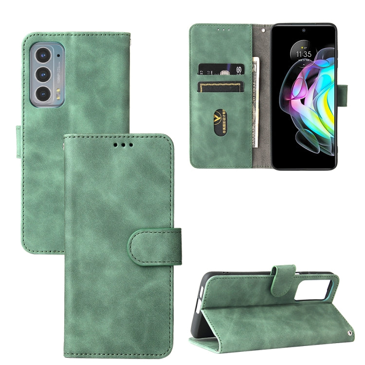 Solid Color Skin Feel Magnetic Buckle Horizontal Flip Calf Texture PU Leather Case with Holder & Card Slots & Wallet