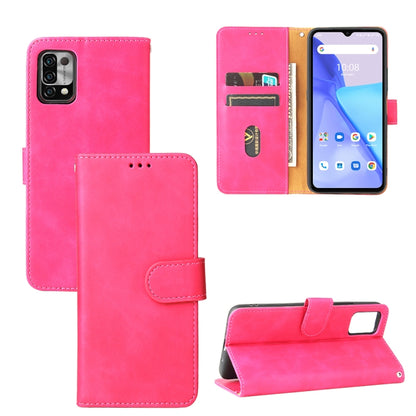 Solid Color Skin Feel Magnetic Buckle Horizontal Flip Calf Texture PU Leather Case with Holder & Card Slots & Wallet