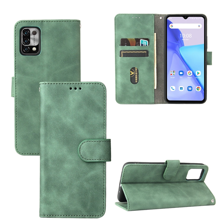 Solid Color Skin Feel Magnetic Buckle Horizontal Flip Calf Texture PU Leather Case with Holder & Card Slots & Wallet