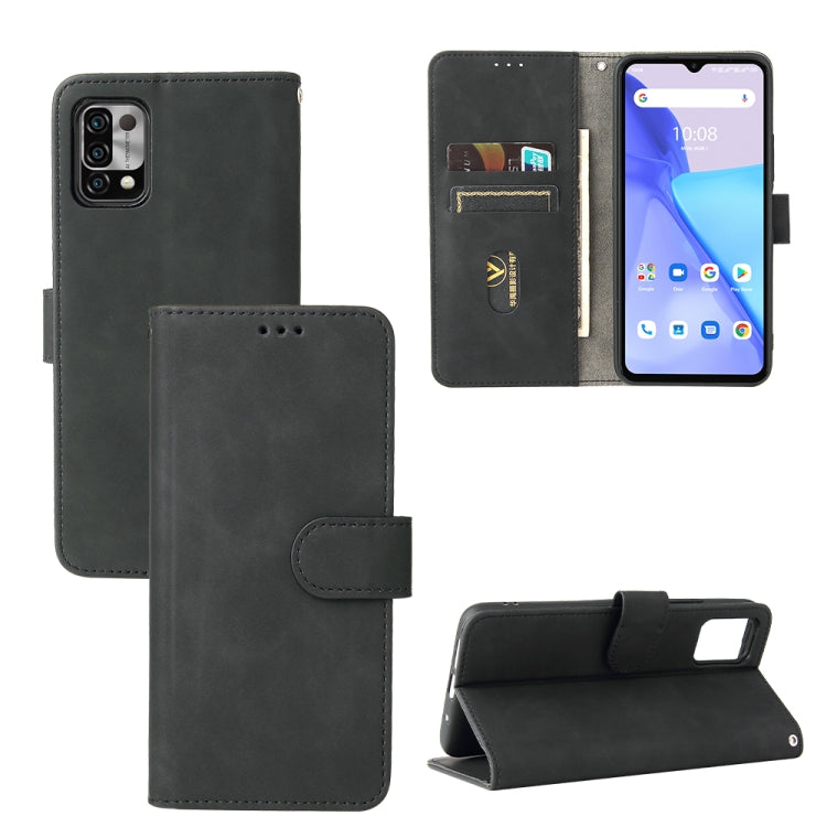 Solid Color Skin Feel Magnetic Buckle Horizontal Flip Calf Texture PU Leather Case with Holder & Card Slots & Wallet