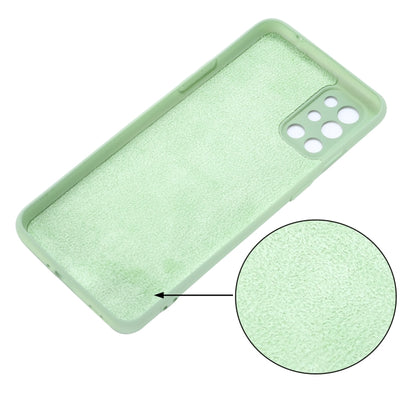 Pure Color Liquid Silicone Shockproof Full Coverage Case