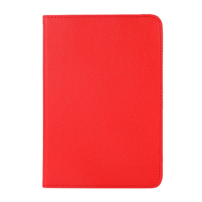 360 Degree Rotation Litchi Texture Flip Leather Case with Holder, For iPad mini 6 / mini 2024
