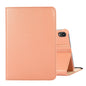 360 Degree Rotation Litchi Texture Flip Leather Case with Holder, For iPad mini 6 / mini 2024