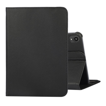 360 Degree Rotation Litchi Texture Flip Leather Case with Holder, For iPad mini 6 / mini 2024