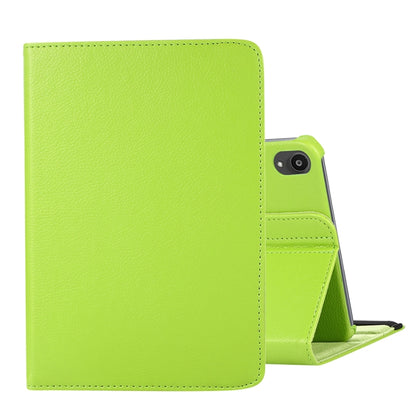 360 Degree Rotation Litchi Texture Flip Leather Case with Holder, For iPad mini 6 / mini 2024