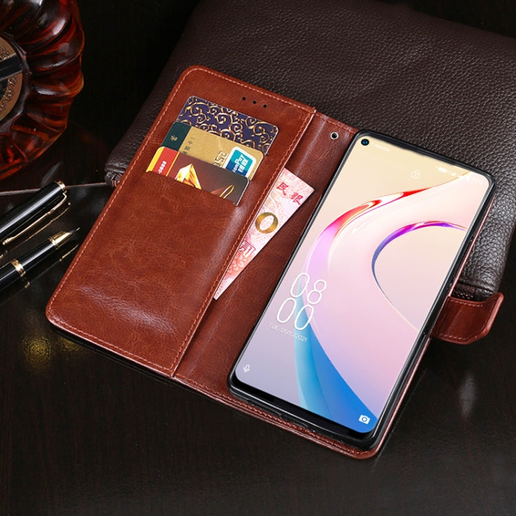 idewei Crazy Horse Texture Horizontal Flip Leather Case with Holder & Card Slots & Wallet, For Oukitel C21 Pro, For Xiaomi Mix 4, For Xiaomi Poco X3 GT