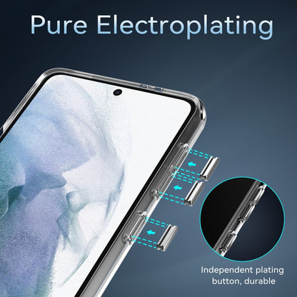 TPU + PC Transparent Shockproof Protective Case, For Samsung Galaxy S21 Ultra 5G, For Samsung Galaxy S21 5G, For Samsung Galaxy S21 FE, For Samsung Galaxy S21+ 5G