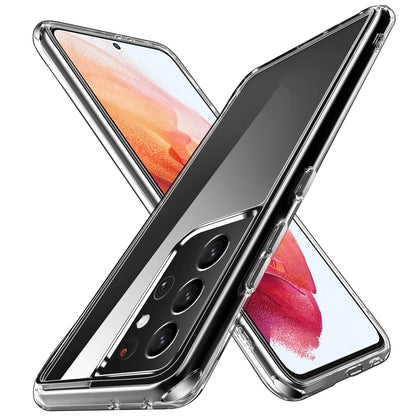 TPU + PC Transparent Shockproof Protective Case, For Samsung Galaxy S21 Ultra 5G, For Samsung Galaxy S21 5G, For Samsung Galaxy S21 FE, For Samsung Galaxy S21+ 5G