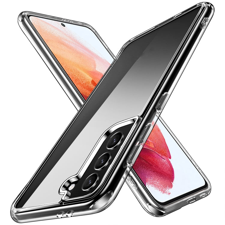 TPU + PC Transparent Shockproof Protective Case, For Samsung Galaxy S21 Ultra 5G, For Samsung Galaxy S21 5G, For Samsung Galaxy S21 FE, For Samsung Galaxy S21+ 5G