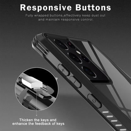 C1 2 in 1 Shockproof TPU + PC Protective Case with PET Screen Protector