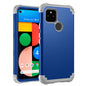 3 in 1 Shockproof PC + Silicone Protective Case, For Google Pixel 4a 5G