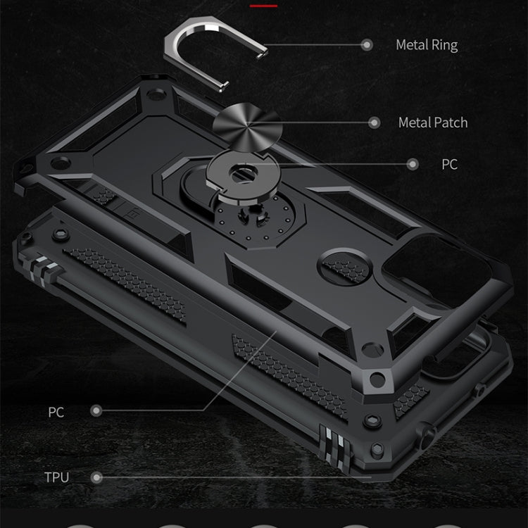 Shockproof TPU + PC Protective Case with 360 Degree Rotating Holder