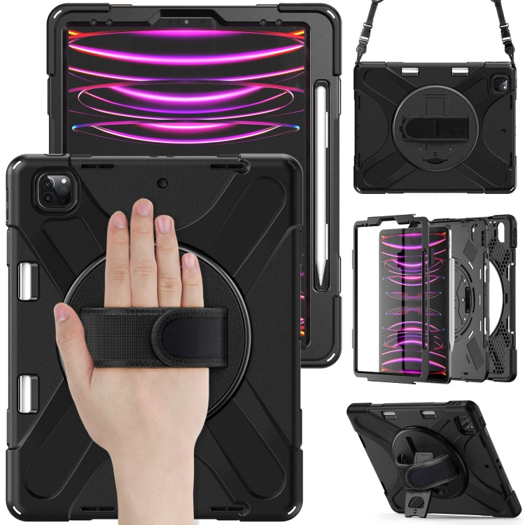 Silicone + PC Protective Case with Holder & Shoulder Strap