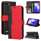 Business Stitching-Color Horizontal Flip PU Leather Case with Holder & Card Slots & Photo Frame