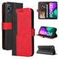 Business Stitching-Color Horizontal Flip PU Leather Case with Holder & Card Slots & Photo Frame