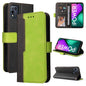 Business Stitching-Color Horizontal Flip PU Leather Case with Holder & Card Slots & Photo Frame