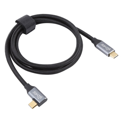 USB-C / Type-C Male to USB-C / Type-C Elbow Transmission Data Cable, 0.5m, 1m, 1.5m, 2m, 3m