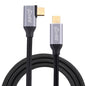 USB-C / Type-C Male to USB-C / Type-C Elbow Transmission Data Cable, 0.5m, 1m, 1.5m, 2m, 3m