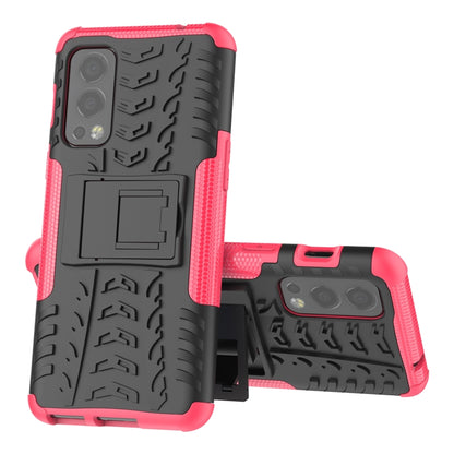 Tire Texture Shockproof TPU+PC Protective Case with Holder, Series 1