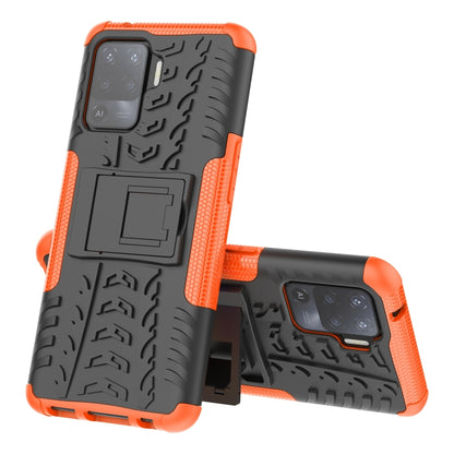 Tire Texture Shockproof TPU+PC Protective Case with Holder, Series 1