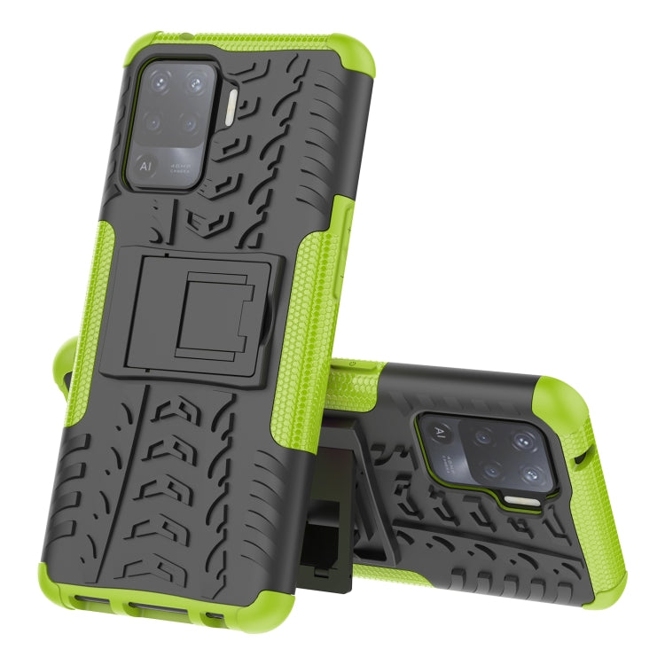 Tire Texture Shockproof TPU+PC Protective Case with Holder, Series 1