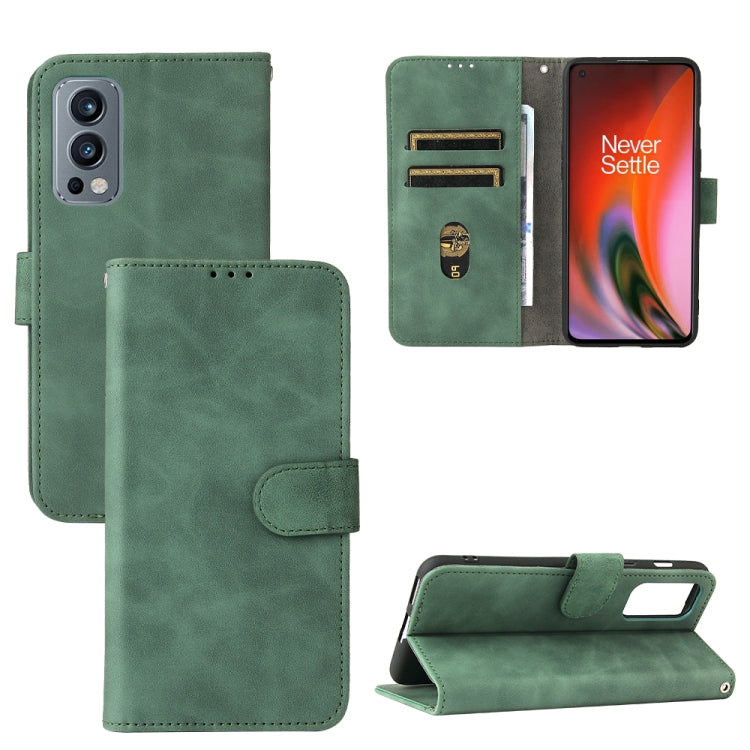 Solid Color Skin Feel Magnetic Buckle Horizontal Flip Calf Texture PU Leather Case with Holder & Card Slots & Wallet