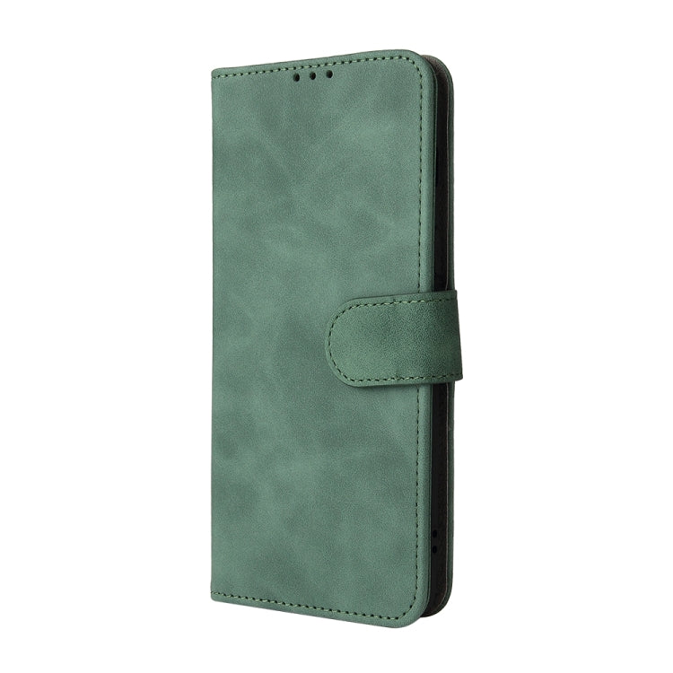 Solid Color Skin Feel Magnetic Buckle Horizontal Flip Calf Texture PU Leather Case with Holder & Card Slots & Wallet, For OnePlus Nord 2 5G