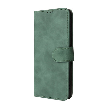 Solid Color Skin Feel Magnetic Buckle Horizontal Flip Calf Texture PU Leather Case with Holder & Card Slots & Wallet, For OnePlus Nord 2 5G