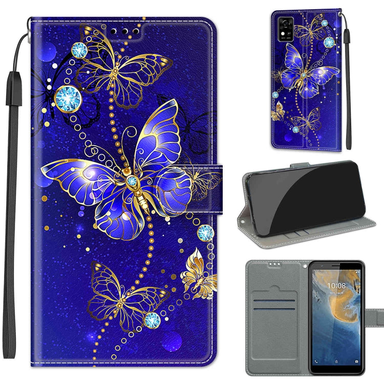 Voltage Coloured Drawing Magnetic Clasp Horizontal Flip PU Leather Case with Holder & Card Slots, Series 2