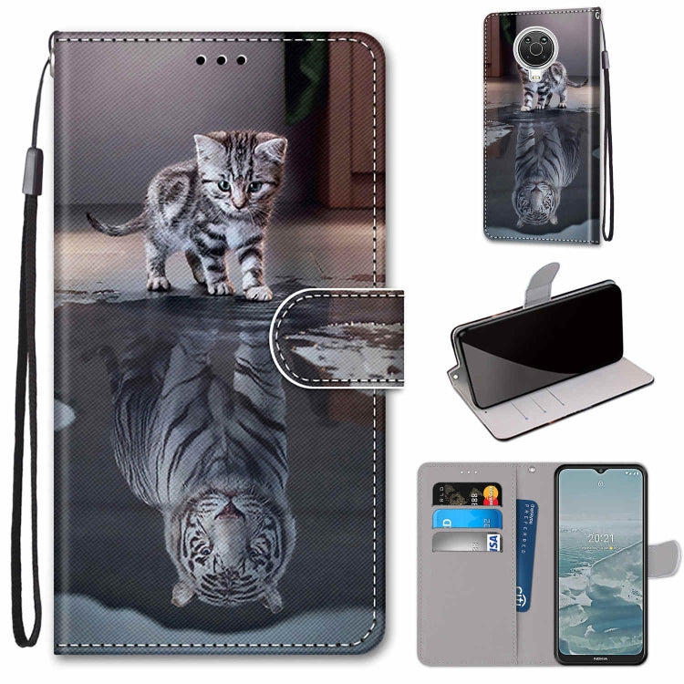 Coloured Drawing Cross Texture Horizontal Flip PU Leather Case with Holder & Card Slots & Wallet & Lanyard, Series 1