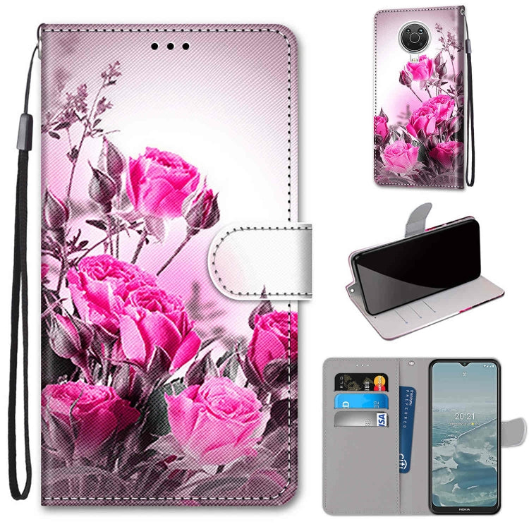 Coloured Drawing Cross Texture Horizontal Flip PU Leather Case with Holder & Card Slots & Wallet & Lanyard, Series 1