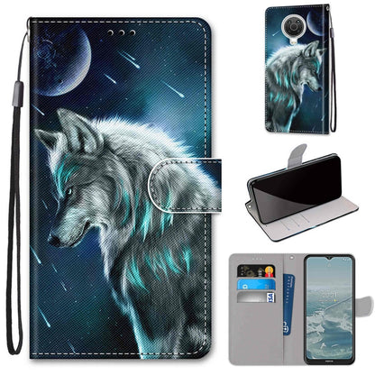 Coloured Drawing Cross Texture Horizontal Flip PU Leather Case with Holder & Card Slots & Wallet & Lanyard, Series 1