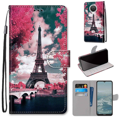 Coloured Drawing Cross Texture Horizontal Flip PU Leather Case with Holder & Card Slots & Wallet & Lanyard, Series 1