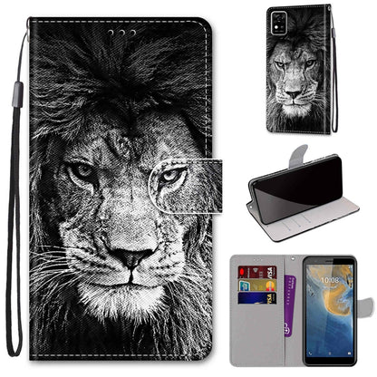 Coloured Drawing Cross Texture Horizontal Flip PU Leather Case with Holder & Card Slots & Wallet & Lanyard, Series 1
