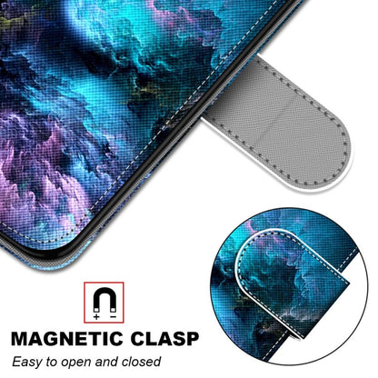 Coloured Drawing Cross Texture Horizontal Flip PU Leather Case with Holder & Card Slots & Wallet & Lanyard, Series 1