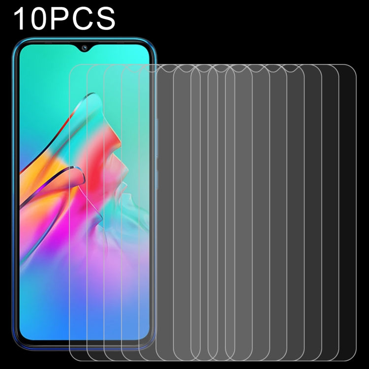 10 PCS 0.26mm 9H 2.5D Tempered Glass Film