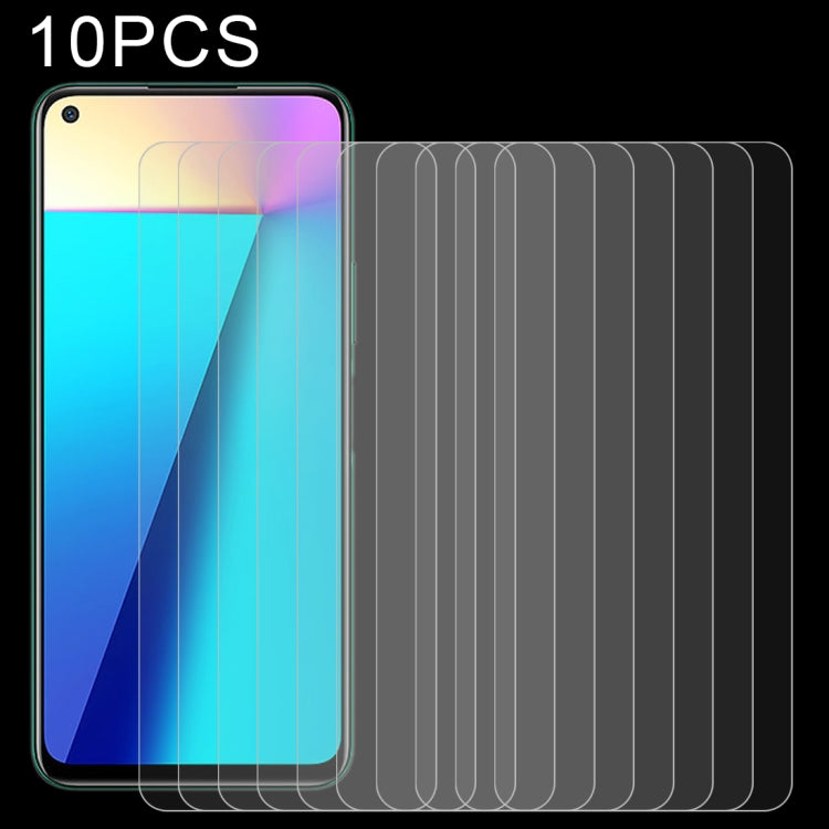 10 PCS 0.26mm 9H 2.5D Tempered Glass Film