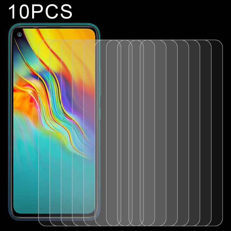 10 PCS 0.26mm 9H 2.5D Tempered Glass Film