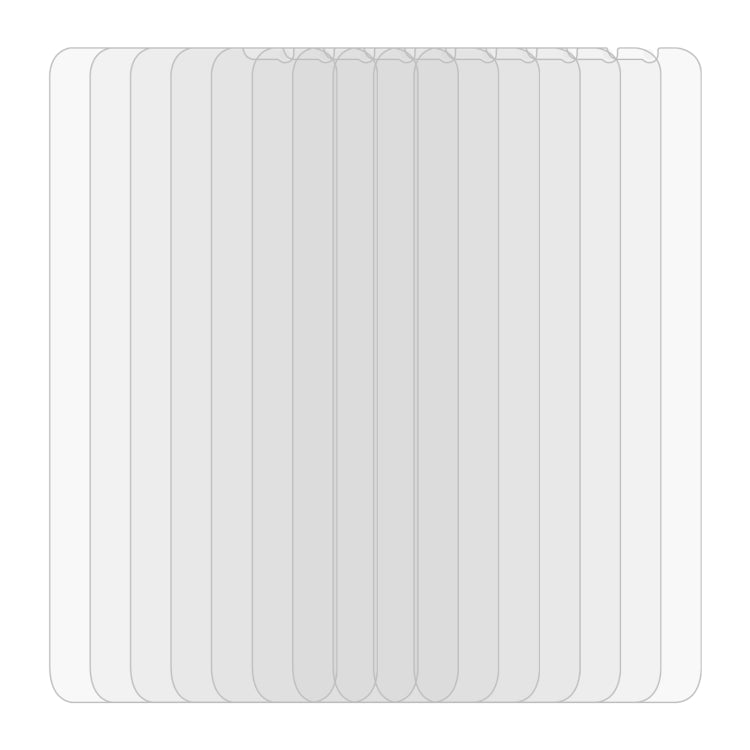 10 PCS 0.26mm 9H 2.5D Tempered Glass Film, For ZTE nubia Red Magic 6s / 6s Pro (10 PCS)