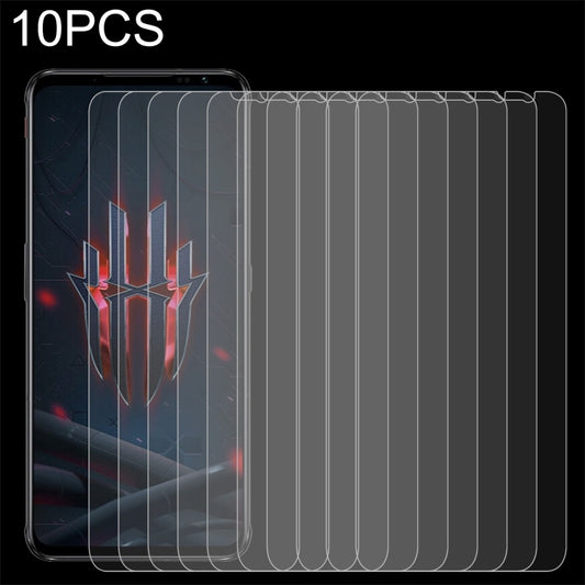 10 PCS 0.26mm 9H 2.5D Tempered Glass Film, For ZTE nubia Red Magic 6s / 6s Pro (10 PCS)