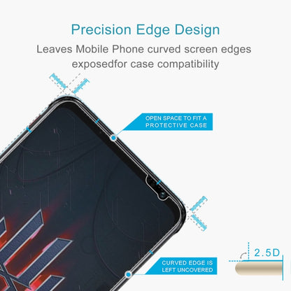 50 PCS 0.26mm 9H 2.5D Tempered Glass Film, For ZTE nubia Red Magic 6s / 6s Pro (50 PCS)