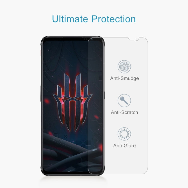 50 PCS 0.26mm 9H 2.5D Tempered Glass Film, For ZTE nubia Red Magic 6s / 6s Pro (50 PCS)