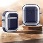 Wireless Earphones Shockproof TPU + PC Protective Case with Carabiner