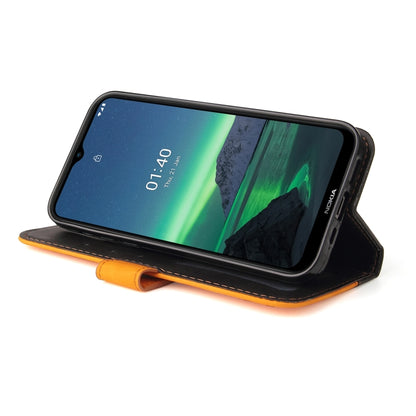 Business Stitching-Color Horizontal Flip PU Leather Case with Holder & Card Slots & Photo Frame