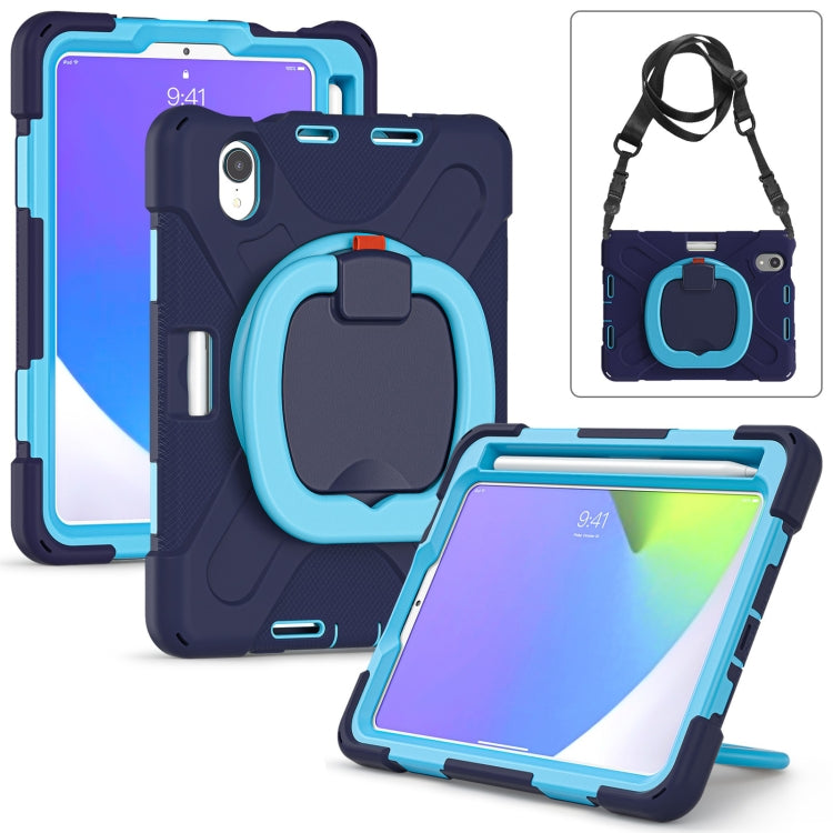 Silicone + PC Protective Case with Holder & Shoulder Strap