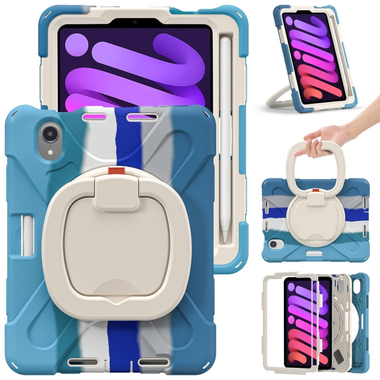 Silicone + PC Protective Case with Holder & Shoulder Strap