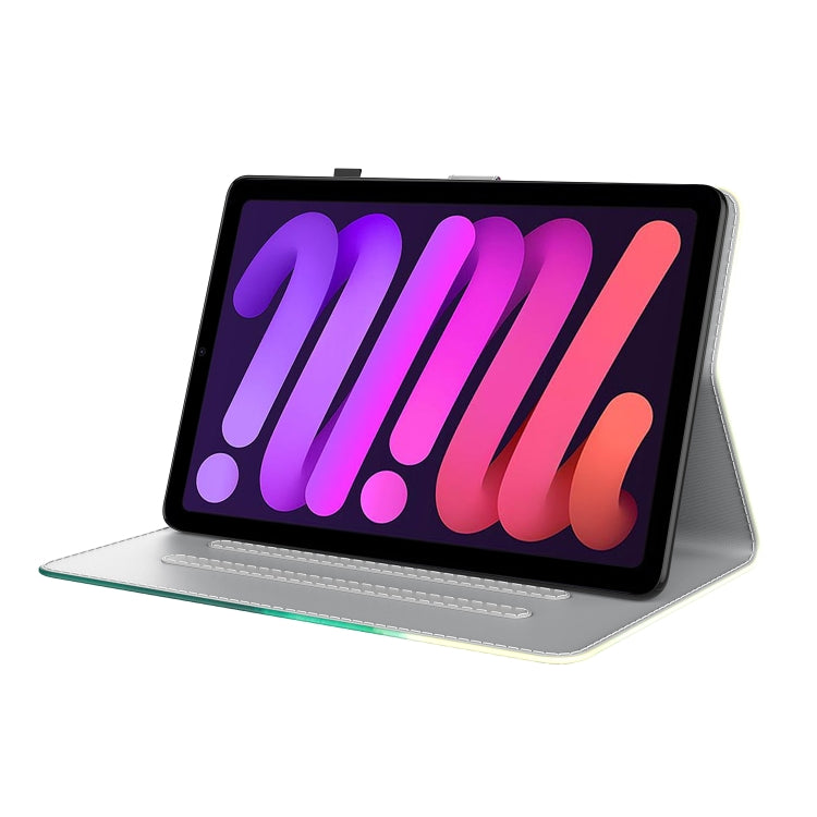 Watercolor Pattern Skin Feel Magnetic Horizontal Flip PU Leather Case with Holder & Card Slots & Photo Frame & Sleep / Wake-up Function, For iPad mini 2024 / mini 6, For iPad Pro 12.9 2022 / 2021 / 2020, For iPad Pro 11 2022 / 2021&2018 / Air 4 (2020)�...